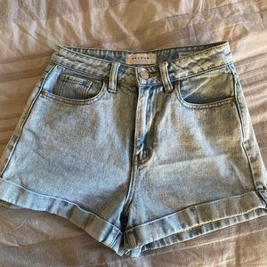 Pacsun high rise mom shorts